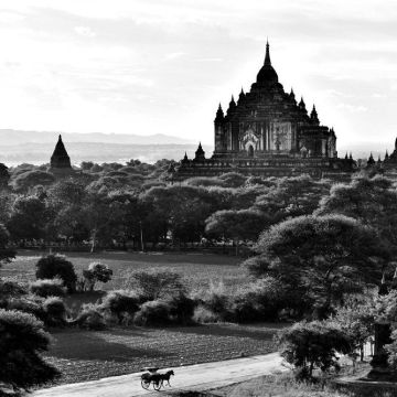 Antiga Bagan, Myanmar. Foto de Guilherme Romano