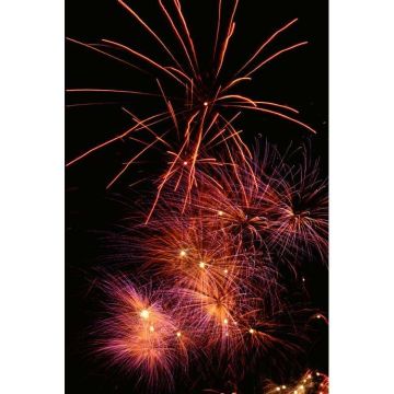 Spanish fireworks display by Pirotecnia Igual from Spain.. Image shot 2001. Exact date unknown.