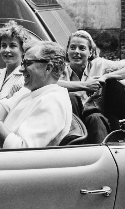 Ingrid Bergman And Lars Schmidt