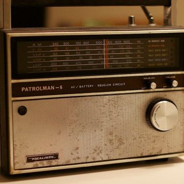 Transistor de ràdio antic