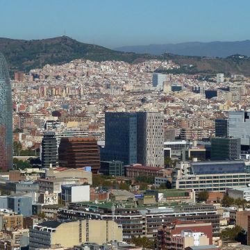 La Torre Glòries i edificis del 22@ © Vicente Zambrano González