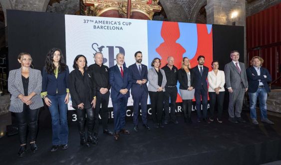 Autoridades presentación 37 edición Copa América