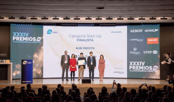 Nub Freight fue finalista de los Premios CEL a la Excelencia Logística