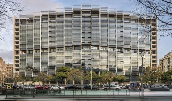 Façana del nou edifici Estel