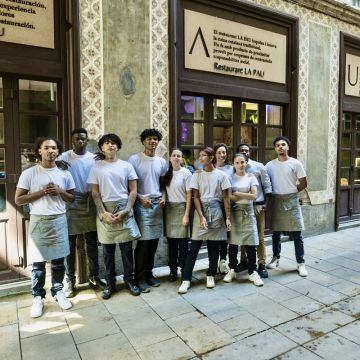 Equipo Restaurante La Pau Barcelona Fundación El Llindar