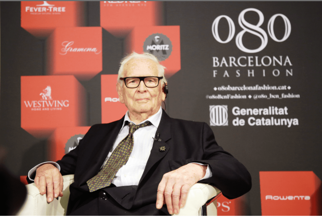 Pierre Cardin en Barcelona 2017. foto Marijo Jordan (1)