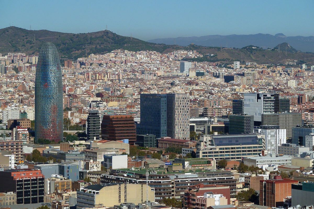 La Torre Glòries i edificis del 22@ © Vicente Zambrano González