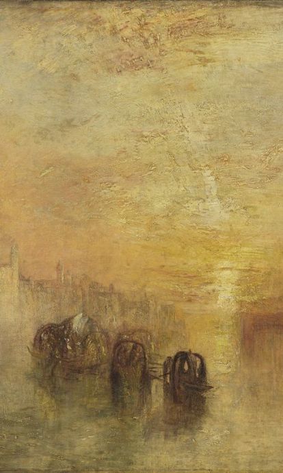 Turner, Anant cap al ball (San Martino) (exposat el 1846),Tate. Acceptat per la nació com a part del Llegat Turner 1856