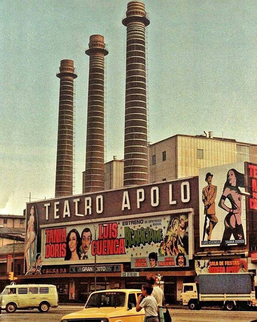 Imatge de l'antic Teatre Apolo