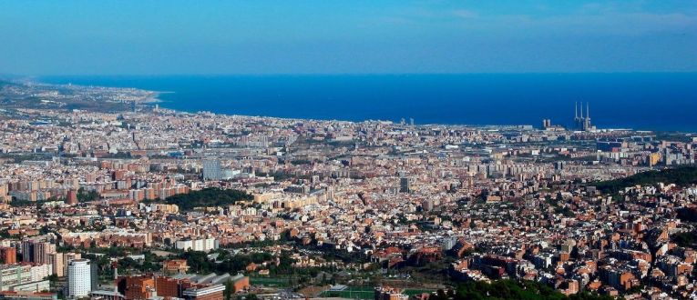 Vista panoràmica de Barcelona Vista panoràmica de Barcelona