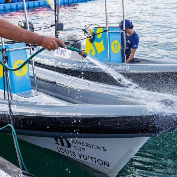 Copa del América barco Aigües de Barcelona