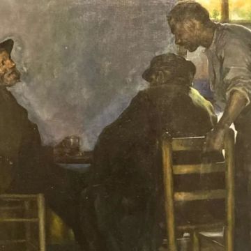 Fragmento de la portada d'Els Vells