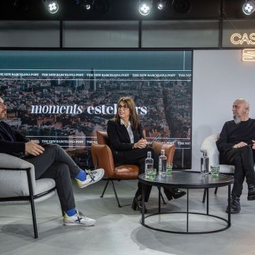 Toni Aira, Isabel Vidal y Lluís Torrents en Moments Estel·lars por Àngel Bravo