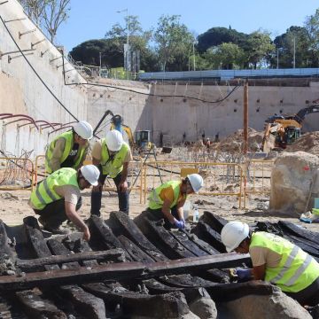Detall del vaixell Ciutadella del Coneixement