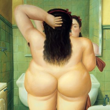 Fernando Botero El baño