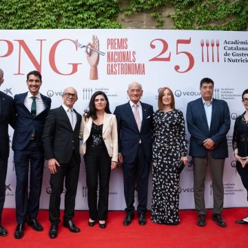 Els guanyadors d'aquesta edició dels Premis Nacionals de Gastronomia