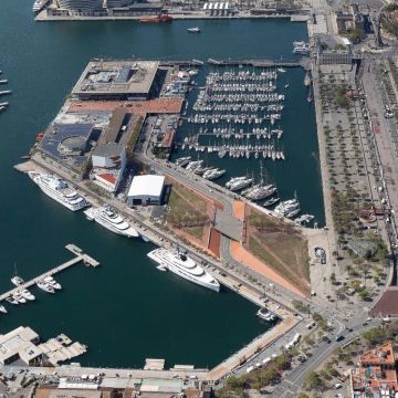 Ubicación del futuro Liceu Mar en el Port Vell