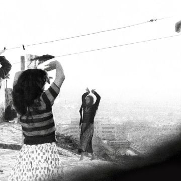 Carmen Amaya en el rodaje de Los Tarantos (1963) Montjuic, Barcelona. Colita © Archivo Colita