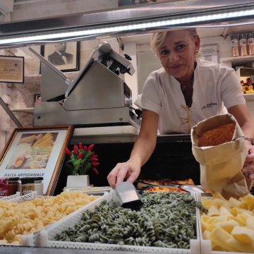 Carla Rivali en La Italiana, por Carme Escales