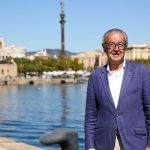 Luis Conde en el Moll de Barcelona