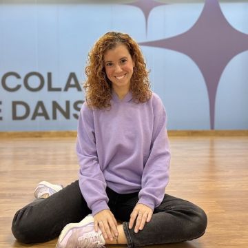 Gemma Patricio a la seva escola de ball. © Guido Cancarini