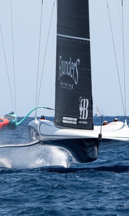 Regata preliminar de la Copa del América