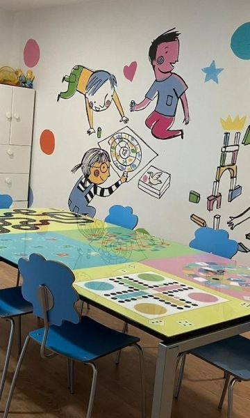 Sala jocs Casa Ronald McDonald de Barcelona
