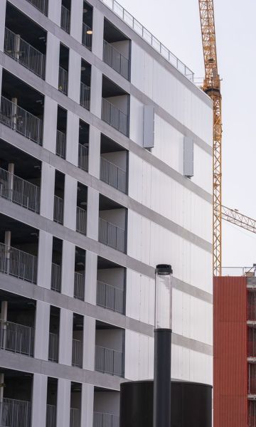 Visita d'obres als nous habitatges de La Marina