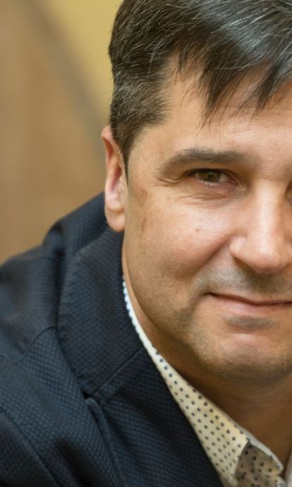 L'escriptor Rafael Moreno