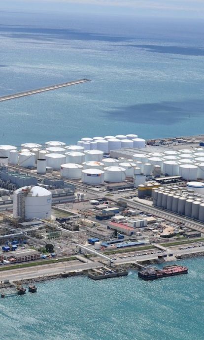 Moll de l'Energia del Port de Barcelona