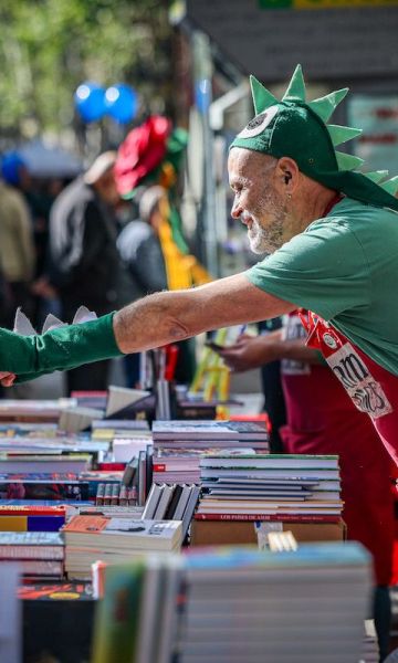 Sant Jordi 2024 parada de llibres Jordi Borràs ACN