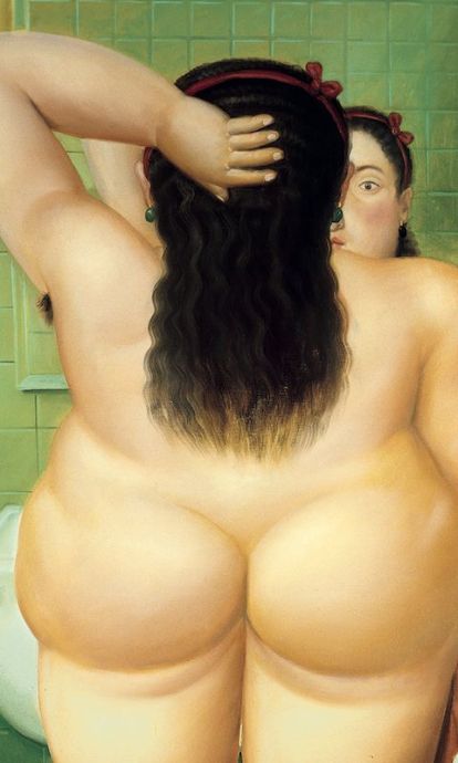 Fernando Botero El baño