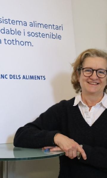 Elisabet Viladomiu, directora del Banc dels Aliments de Barcelona