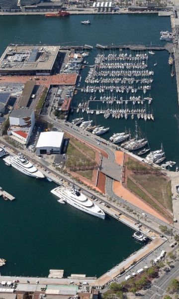 Ubicación del futuro Liceu Mar en el Port Vell