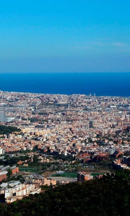 Vista panoràmica de Barcelona Vista panoràmica de Barcelona