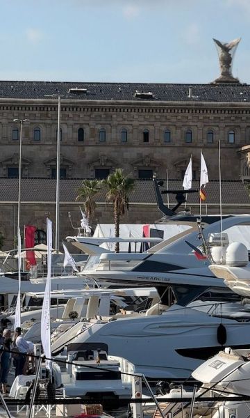Salón Nàutico en el Port Vell Salón Nàutico en el Port Vell