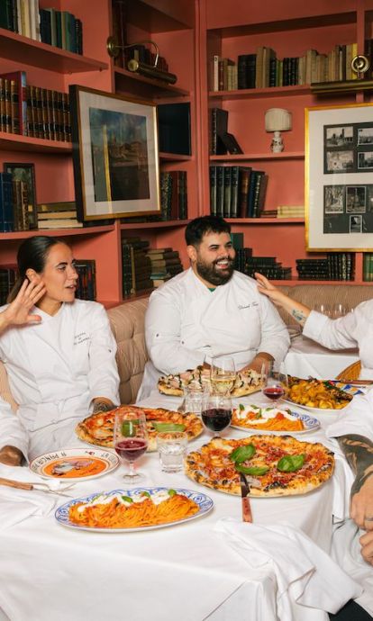 Equipo de chefs de Circolo Popolare