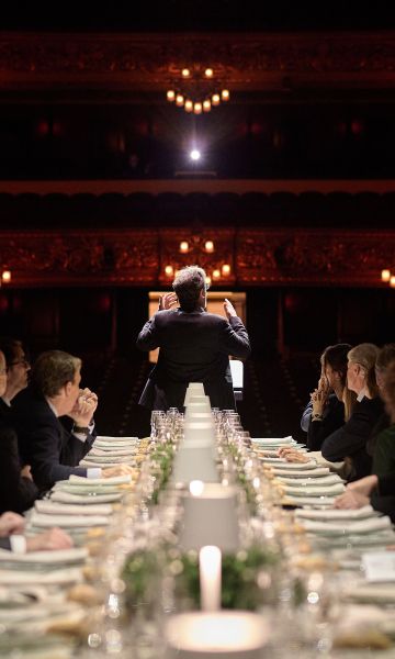 Celebració del sopar de La nit del Liceu i l'Empresa © Gran Teatre del Liceu - Mario Wurzburger.