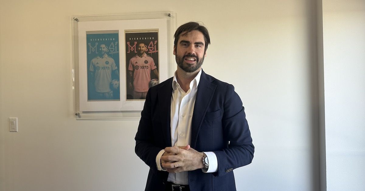 Xavier Asensi, president de l'Inter de Miami Xavier Asensi, president de l'Inter de Miami