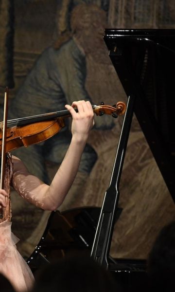 La violinista María Dueñas