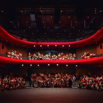 Una projecció de com serà l'interior del nou teatre del grup Focus © Grup Focus