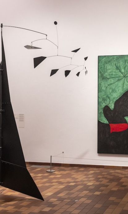 Obres de l'exposició Miró i els Estats Units © Davide Camesasca : Fundació Joan Miró