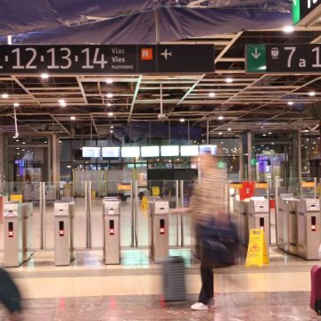 L'estació de Sants durant l'aturada de Rodalies per Laura Fíguls : ACN
