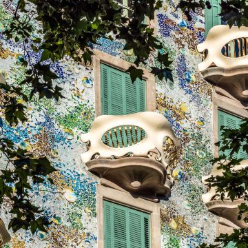 Façana de la Casa Batlló @ Cedida