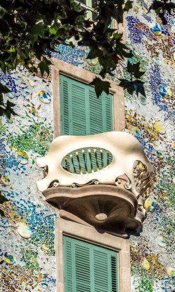 Façana de la Casa Batlló @ Cedida