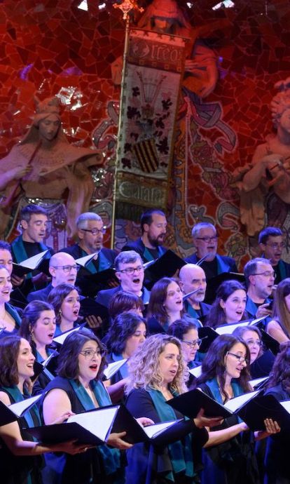 Orfeó Català al Palau de la Música © Toni Bofill
