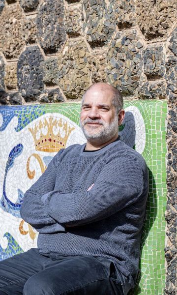 Galdric Santana, comissari de l'Any Gaudí. © Àngel Bravo