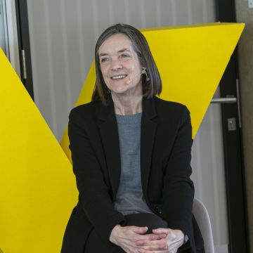 Teresa Garcia-Milà al darrer cicle True Leaders, organitzat conjuntament per EY i The New Barcelona Post © Marc Llibre
