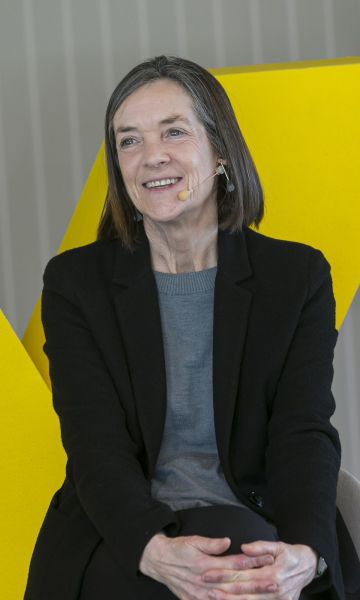 Teresa Garcia-Milà al darrer cicle True Leaders, organitzat conjuntament per EY i The New Barcelona Post © Marc Llibre