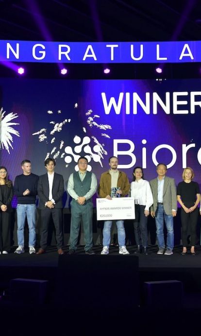 Entrega de los premios 4YFN (GSMA)